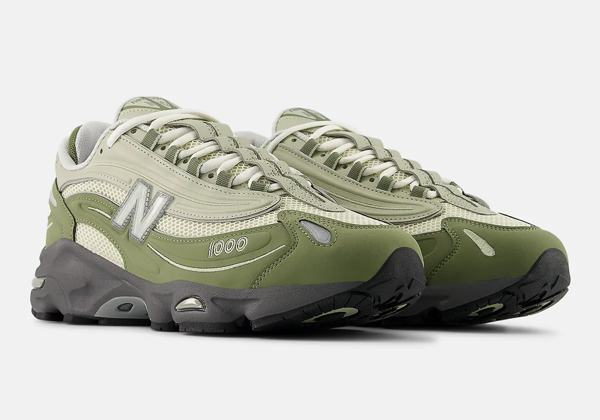Alternative view of Giày New Balance 1000 'Dark Olivine' M1000MEO