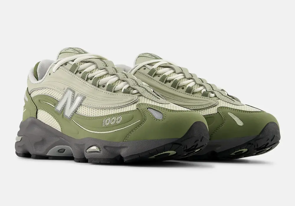 Alternative view of Giày New Balance 1000 'Dark Olivine' M1000MEO