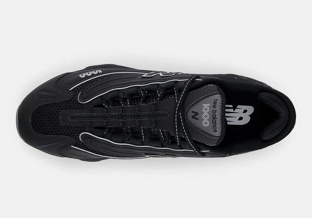 Alternative view of Giày New Balance 1000 'Lunar New Year Black' M1000LNY