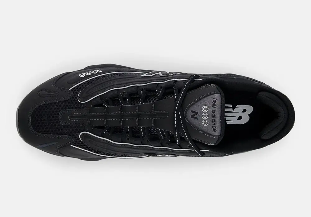Alternative view of Giày New Balance 1000 'Lunar New Year Black' M1000LNY