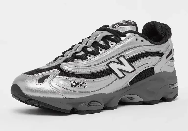 Giày New Balance 1000 'Black Silver Metallic' M1000EGR - Ảnh 6