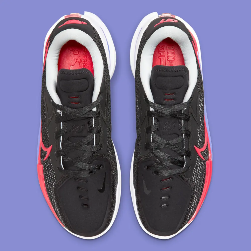 Alternative view of Giày Nike Air Zoom GT Cut ‘Black Fusion Red’ CZ0175-003