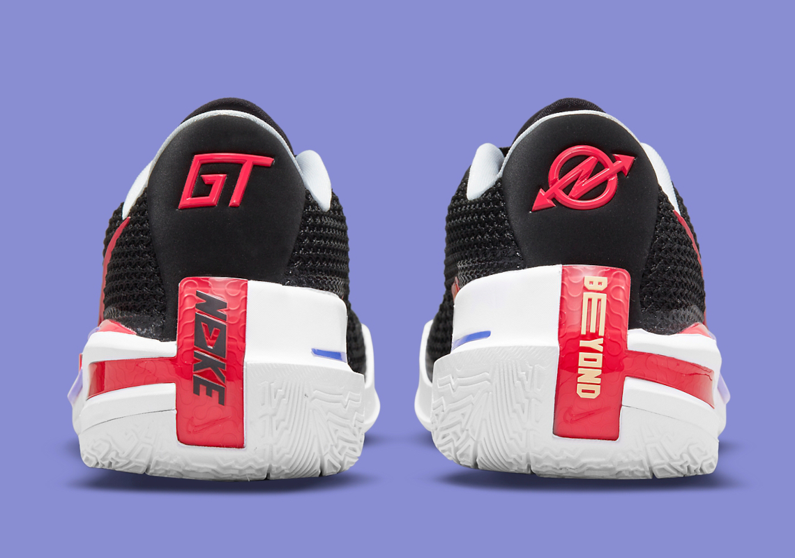 Giày Nike Air Zoom GT Cut ‘Black Fusion Red’ CZ0175-003 - Ảnh 4
