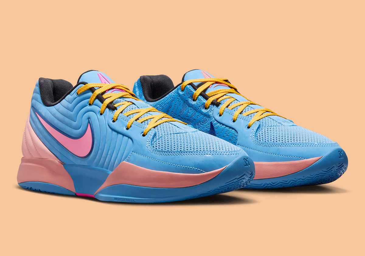 Giày Nike Ja 2 ‘Blue Beyond Hyper Pink’ FV5633-402 - Ảnh 5