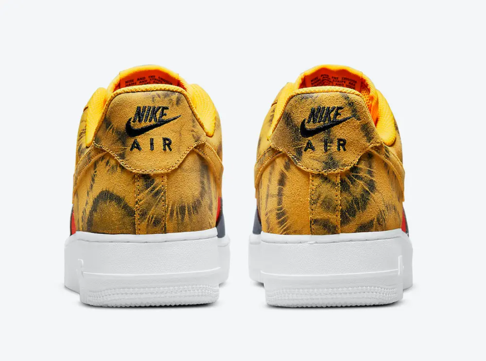 Giày Nike Air Force 1 ’07 LV8 ‘Dark Sulphur Tie-Dye’ CZ0337-700 - Ảnh 5