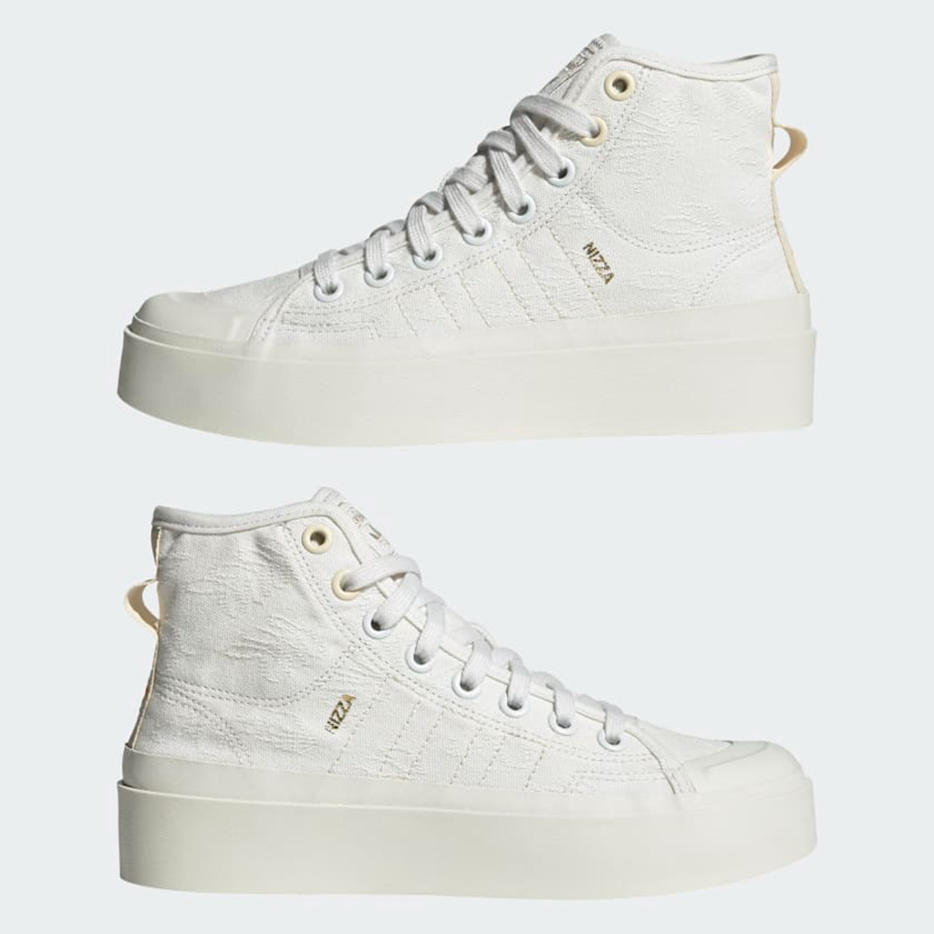 Giày Adidas Nizza Bonega Mid ‘White’ GZ4299 - Ảnh 4