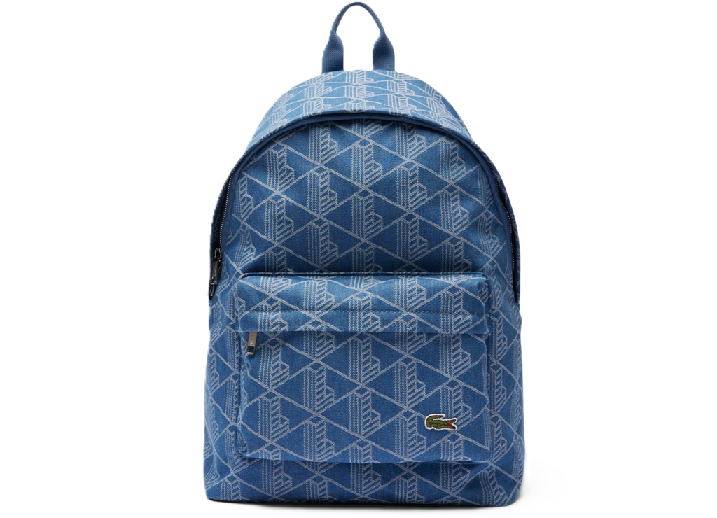 Balo Lacoste Neocroc Jacquard Motif Backpack ‘Blue’ NU4871NZ-Q74