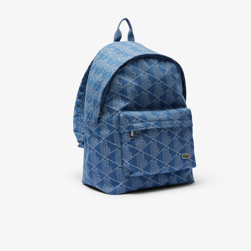 Alternative view of Balo Lacoste Neocroc Jacquard Motif Backpack ‘Blue’ NU4871NZ-Q74