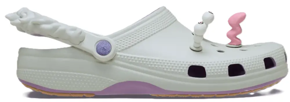 Dép Crocs Classic Clog ONE PIECE x atmos Luffy Gear 5 'Cloud White' 211181-5PR