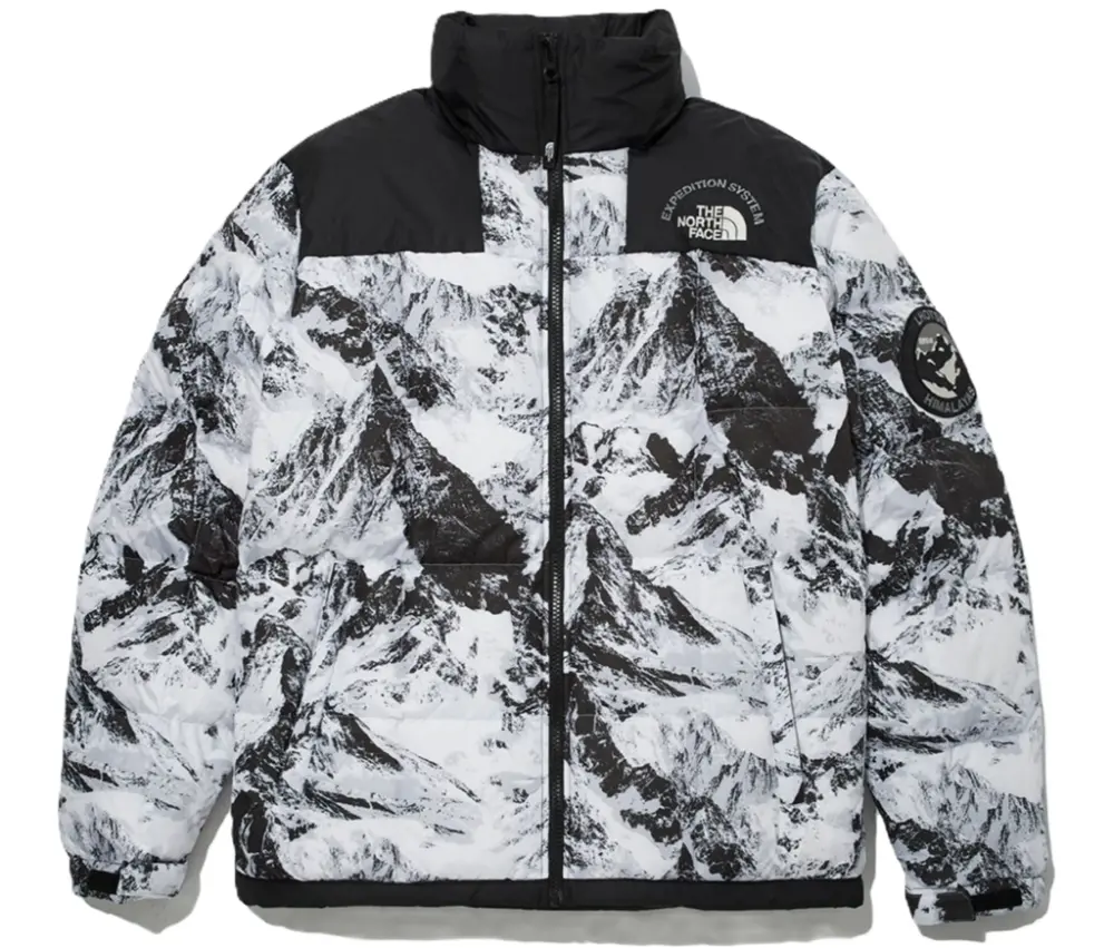 Áo The North Face Lhotse Down ‘White Black’ NJ1DM91A