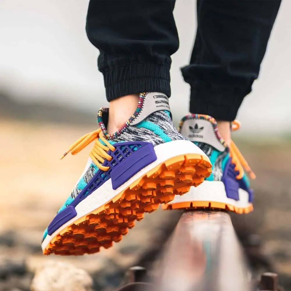 Giày Adidas Pharrell x NMD Human Race Trail ‘Solar Pack’ BB9528 - Ảnh 3