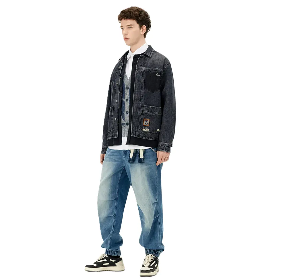 Áo Evisu Daicock Seagull Fit 2-in-1 ‘Grey’ 2ESHTM5DJ1048RXDN - Ảnh 3