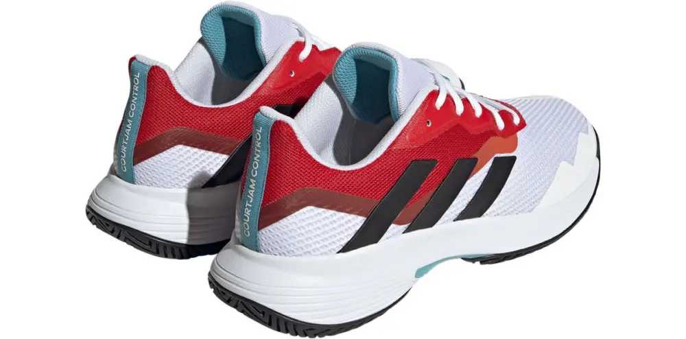 Alternative view of Giày Adidas Courtjam ‘White Red’ HQ8469