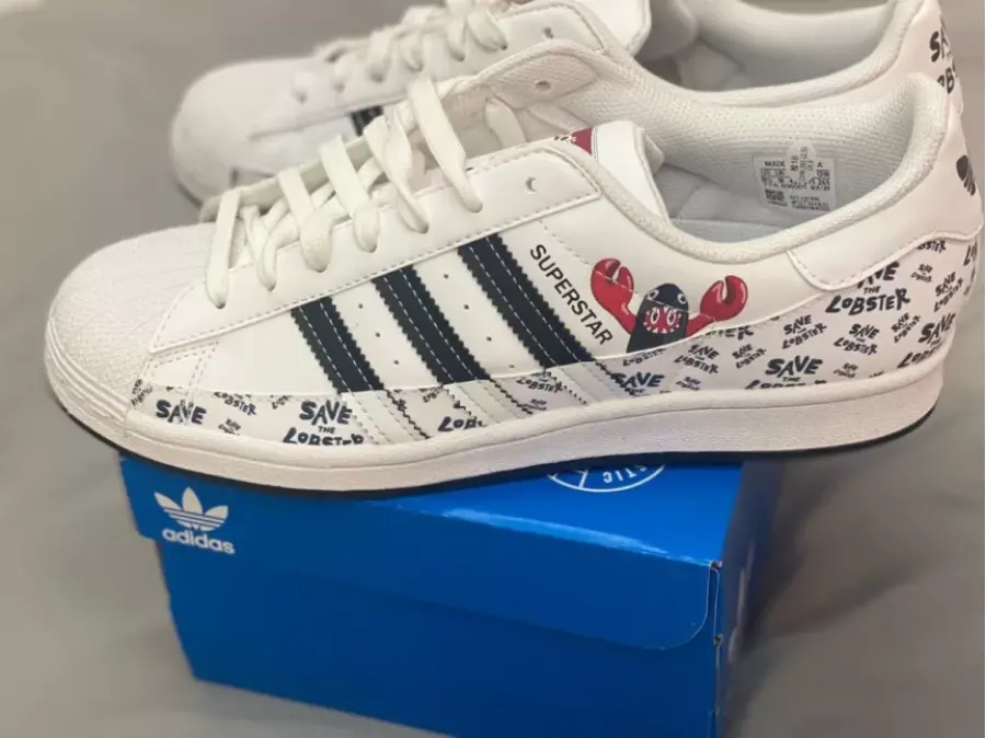 Giày Adidas Philip Colbert x Superstar ‘Save The Lobster’ GX7996 - Ảnh 6