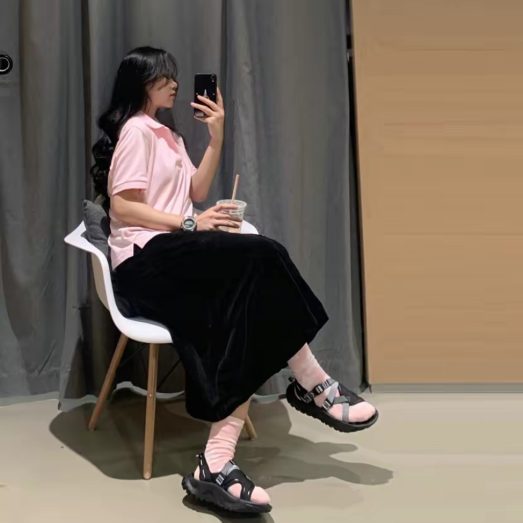 Dép Nike Oneonta Sandal ‘Black Pure Platinum’ DJ6603-001 - Ảnh 5