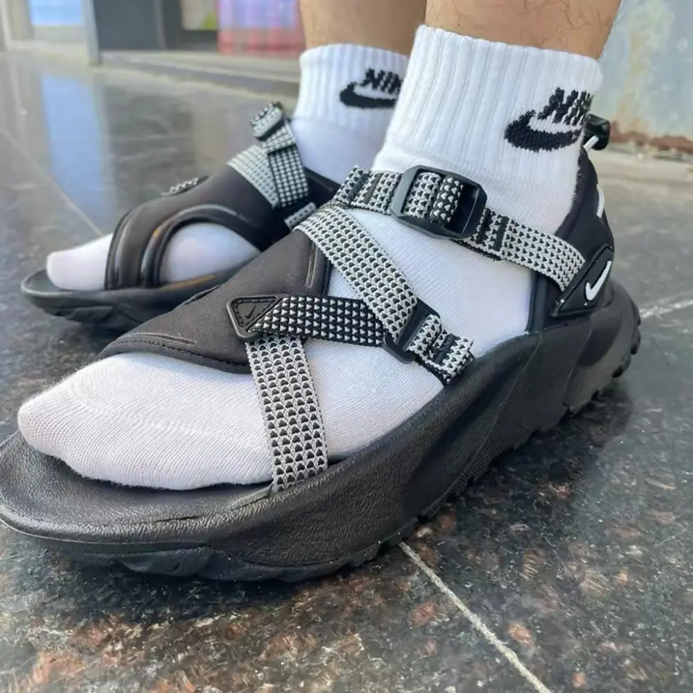 Dép Nike Oneonta Sandal ‘Black Pure Platinum’ DJ6603-001 - Ảnh 3