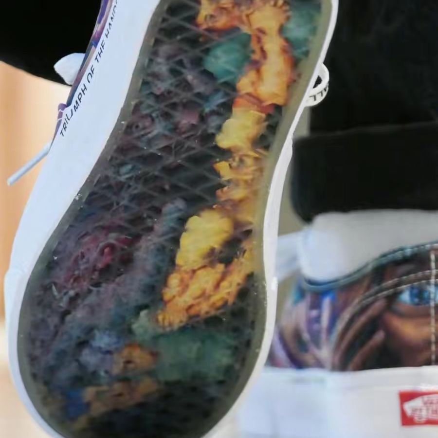 Giày Vans Authentic x MOCA ‘Triumph of the Hearts’ VN0A5KRDYQ8 - Ảnh 7