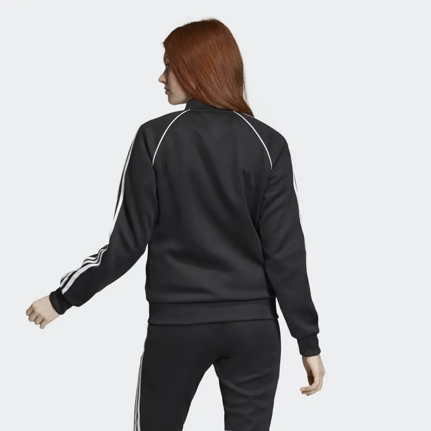 Áo Adidas Women’s SST Track Jacket in 'Black White' CE2392 - Ảnh 3