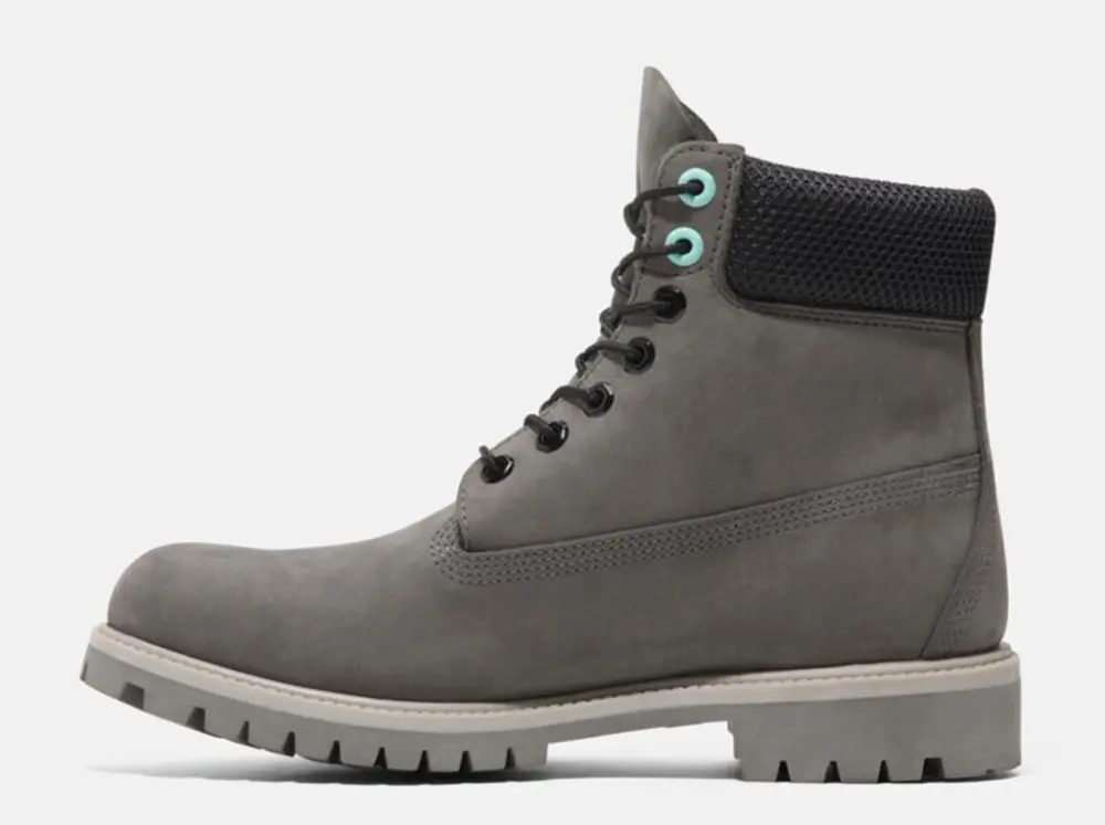 Giày Timberland Premium 6-Inch ‘Grey Nubuck’ A2P6WEL8 - Ảnh 3