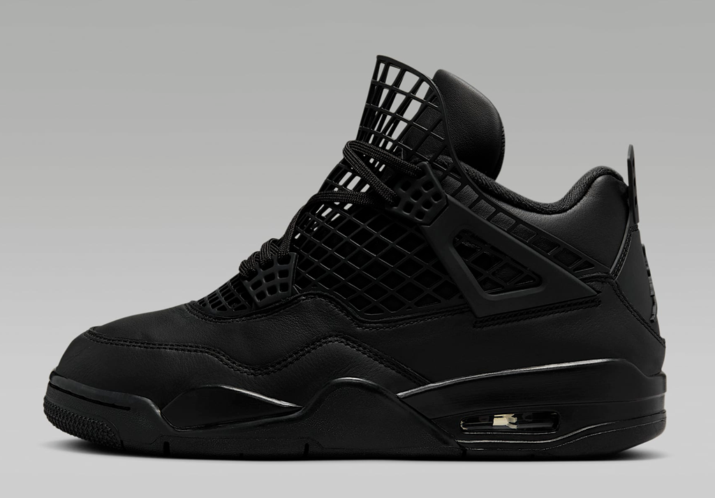 Giày Nike Air Jordan 4 NET ‘Triple Black’ FN7251-001 - Ảnh 7