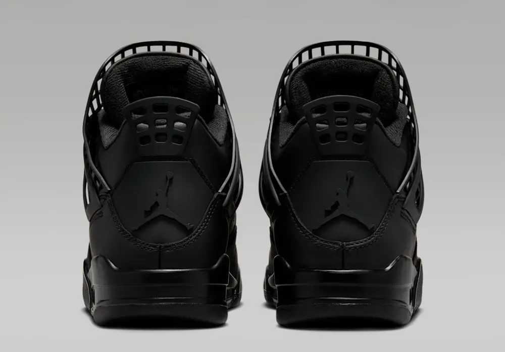 Giày Nike Air Jordan 4 NET ‘Triple Black’ FN7251-001 - Ảnh 4