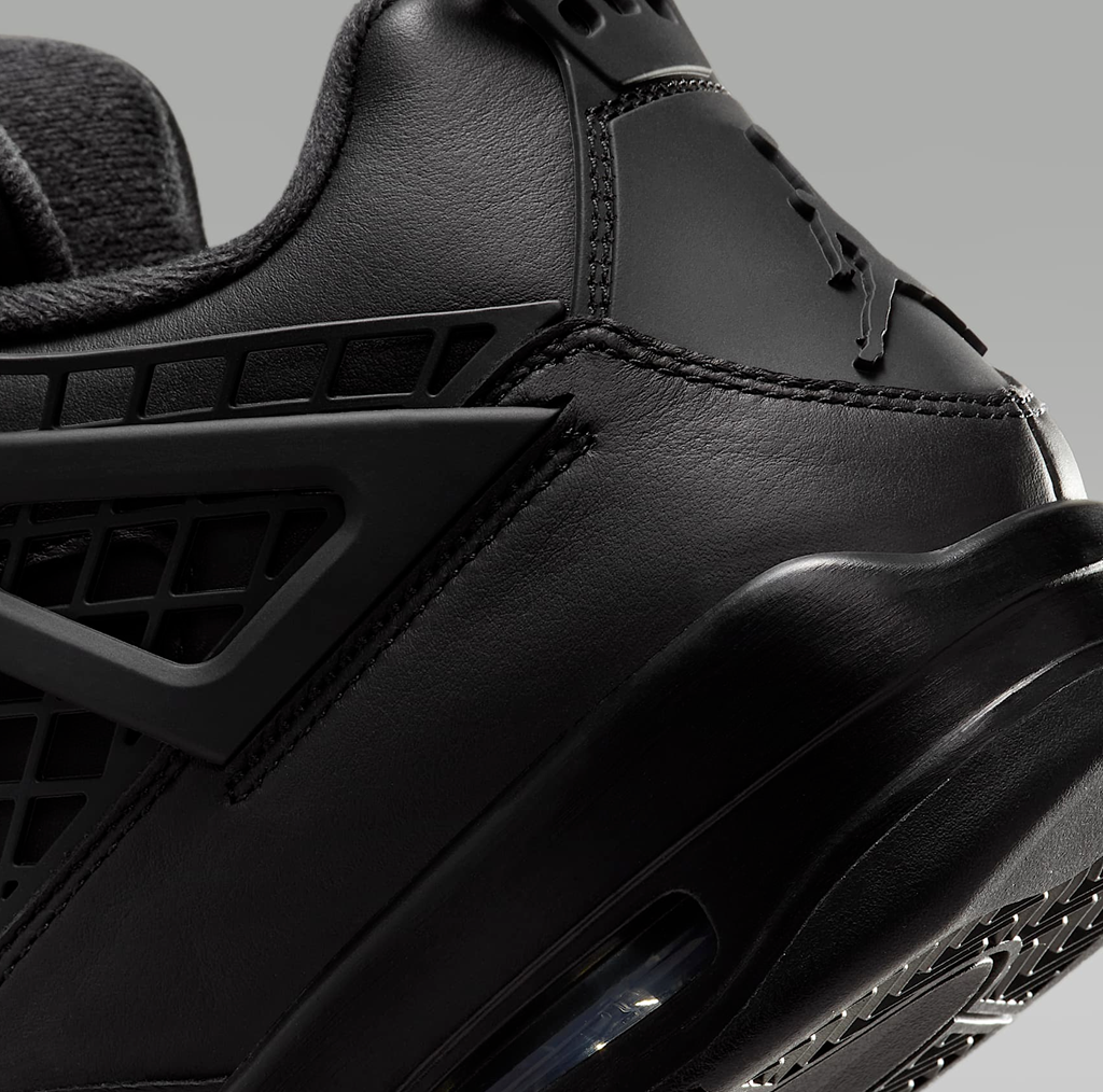 Giày Nike Air Jordan 4 NET ‘Triple Black’ FN7251-001 - Ảnh 3