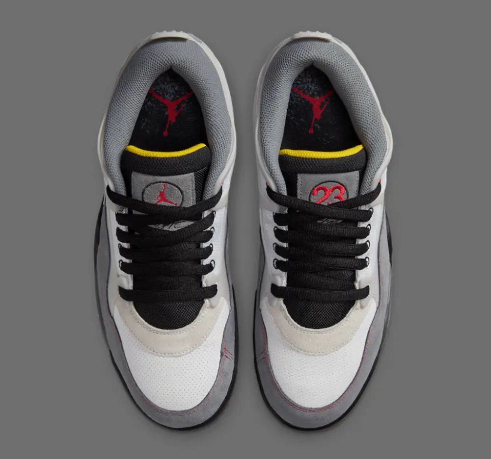 Giày Nike Air Jordan 4 RM ‘White Black Grey’ IB8052-100 - Ảnh 5