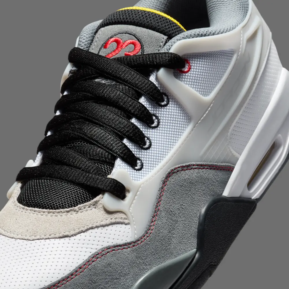 Giày Nike Air Jordan 4 RM ‘White Black Grey’ IB8052-100 - Ảnh 4