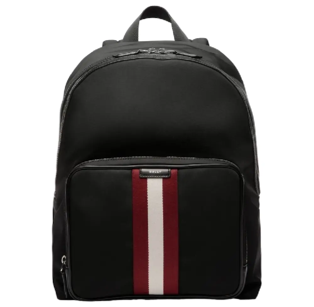 Balo Bally Code Backpack In Nylon ‘Black’ 6308463