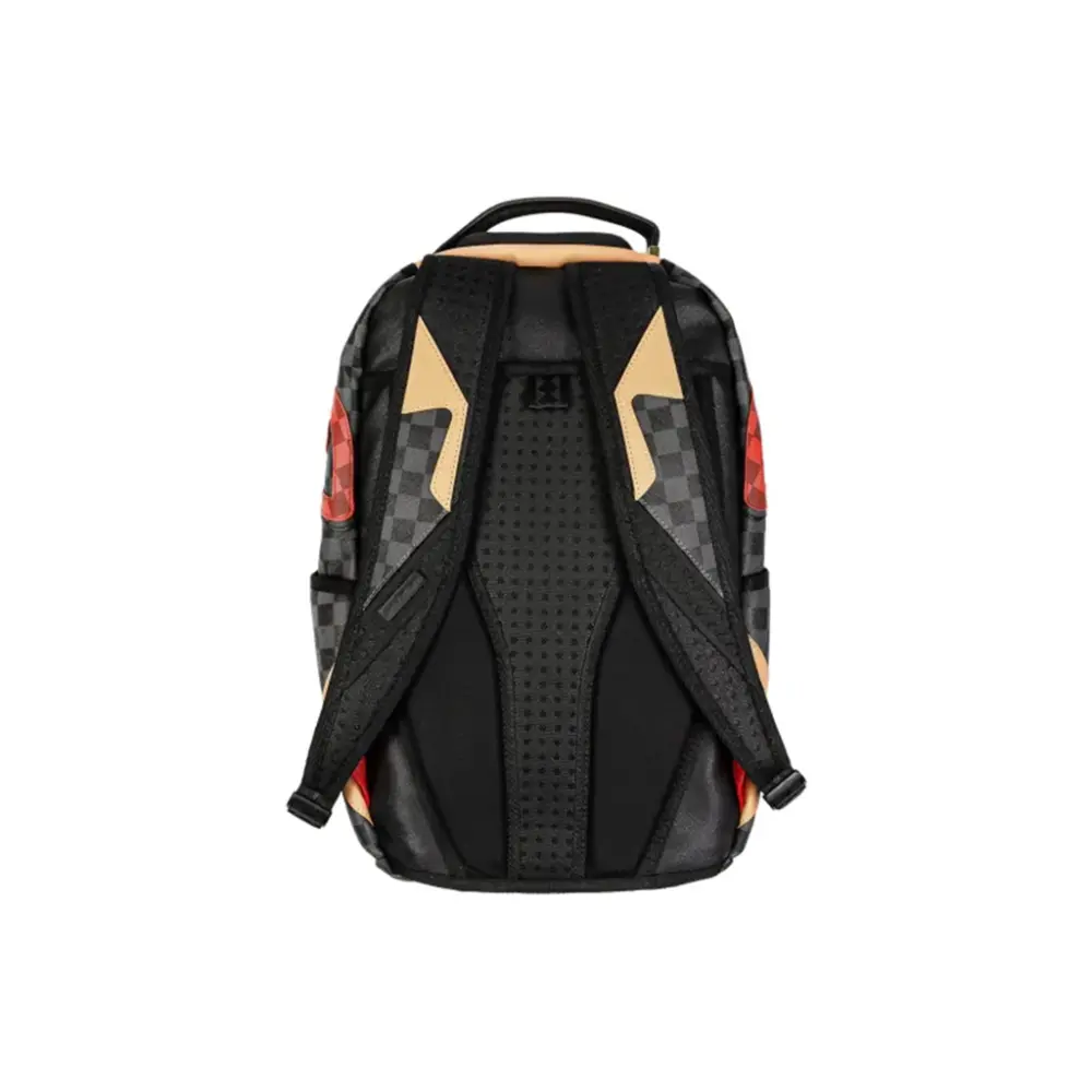Balo SPRAYGROUND PVC Polyvinyl Chloride 'Black Red' 910B6781NSZ - Ảnh 4