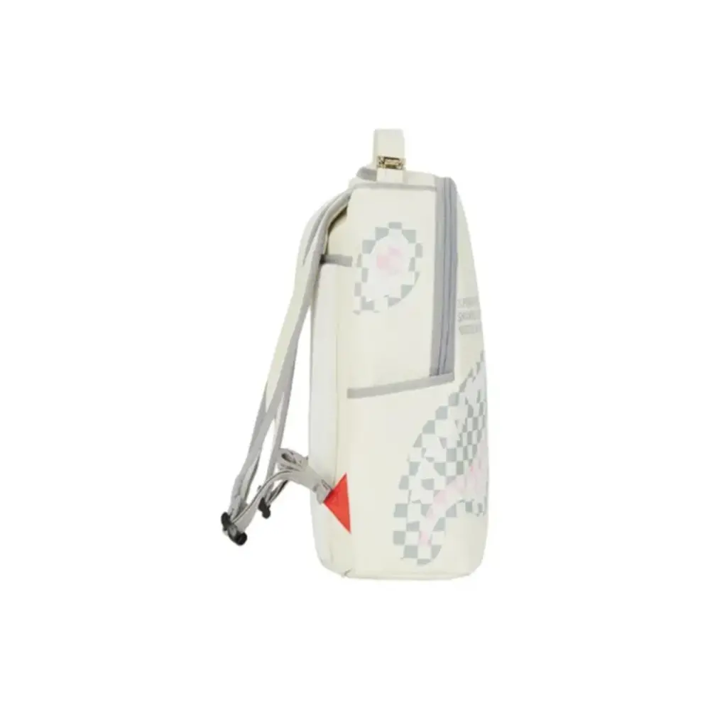 Balo SPRAYGROUND PVC Polyvinyl Chloride ' Raw White' 910B7420NSZ - Ảnh 5
