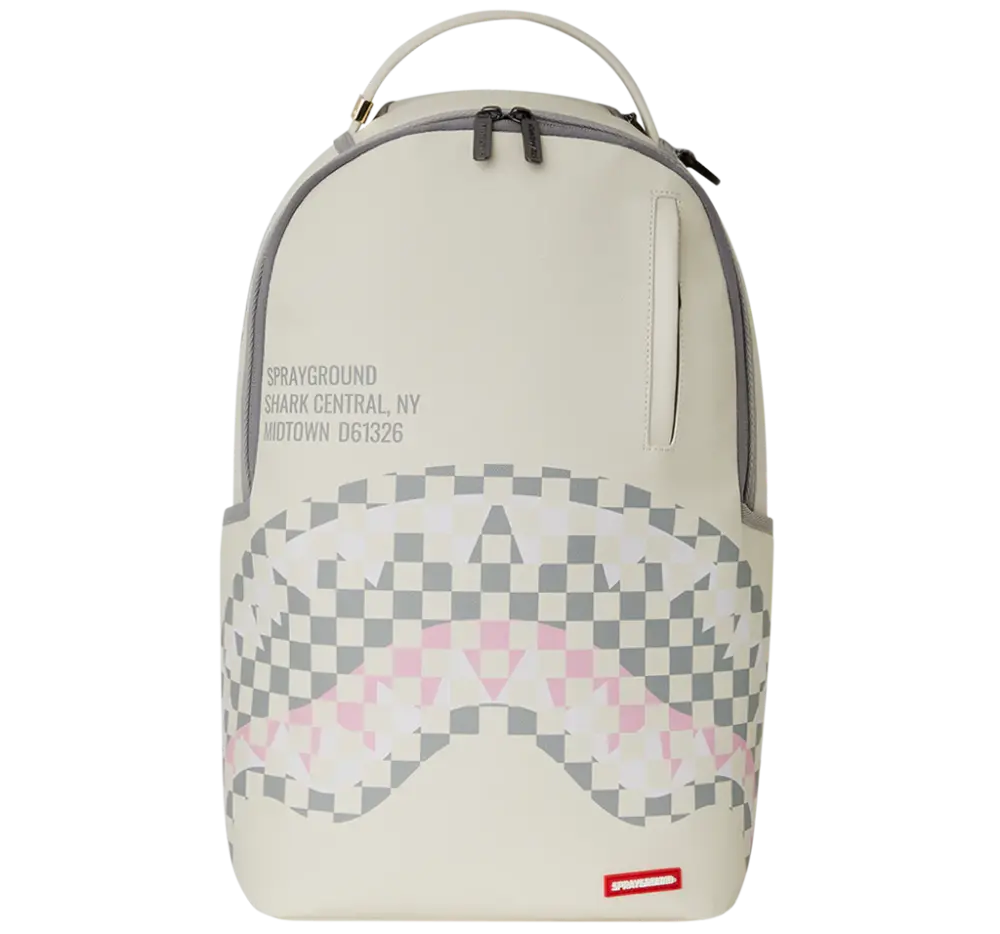 Balo SPRAYGROUND PVC Polyvinyl Chloride ' Raw White' 910B7420NSZ