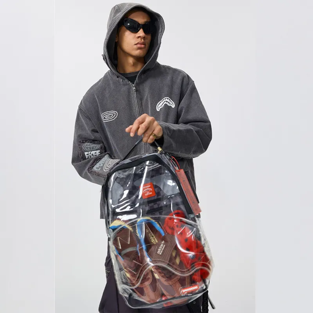 Balo SprayGround Polyvinyl Chloride 'Transparent' W1045745 - Ảnh 4