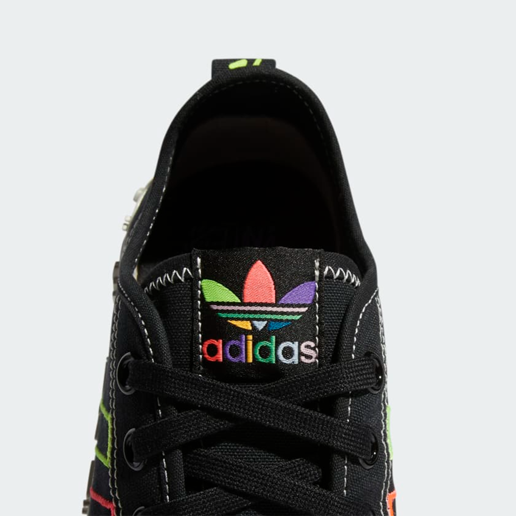 Giày Adidas Nizza Lo Pride ‘Black’ GX6391 - Ảnh 3