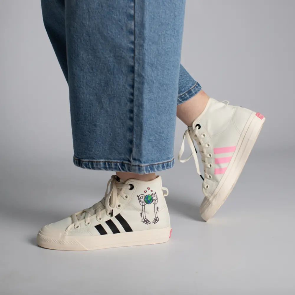 Giày Adidas x Andre Saraiva Nizza Hi RF xld ‘White’ GZ2204 - Ảnh 6