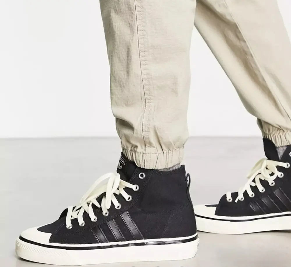 Alternative view of Giày Adidas Originals Nizza High Rf 74 ‘Black’ GX8488