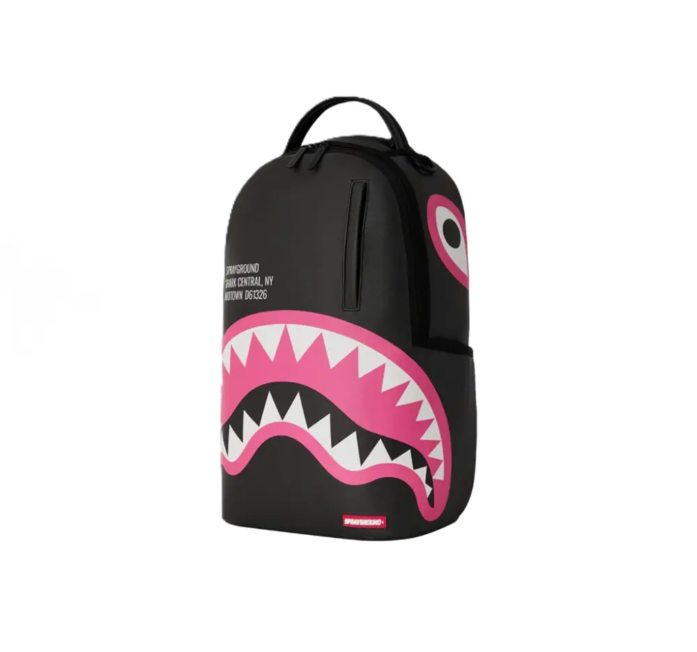 Balo Sprayground Shark Mouth ‘Black Pink’ W1035718 - Ảnh 6
