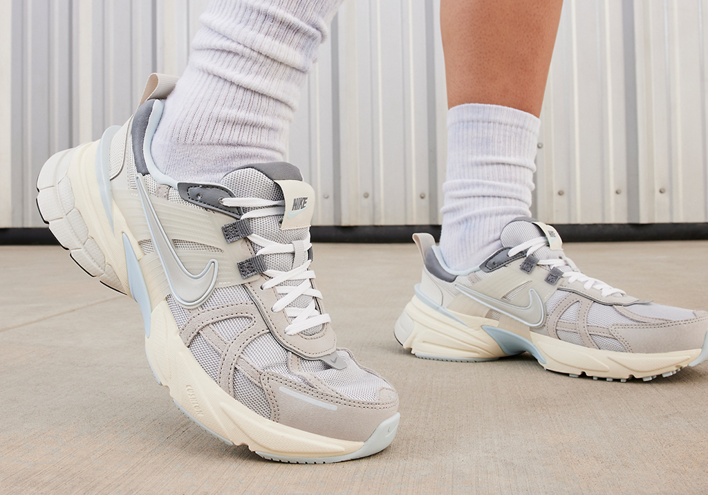 Giày Nike V2K Run ‘Light Bone Iron Ore’ FZ3596‑072 - Ảnh 5