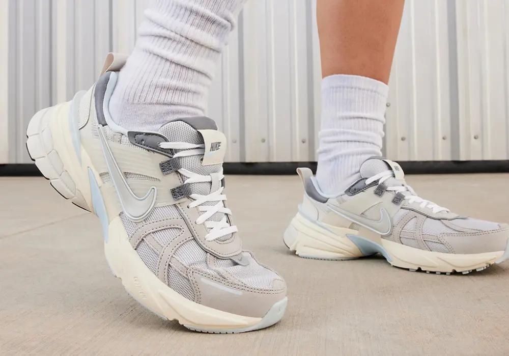 Giày Nike V2K Run ‘Light Bone Iron Ore’ FZ3596‑072 - Ảnh 5
