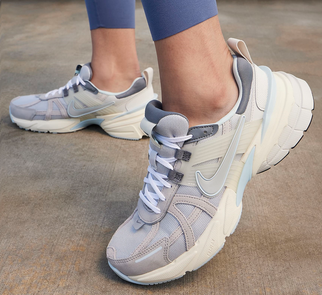 Giày Nike V2K Run ‘Light Bone Iron Ore’ FZ3596‑072 - Ảnh 4