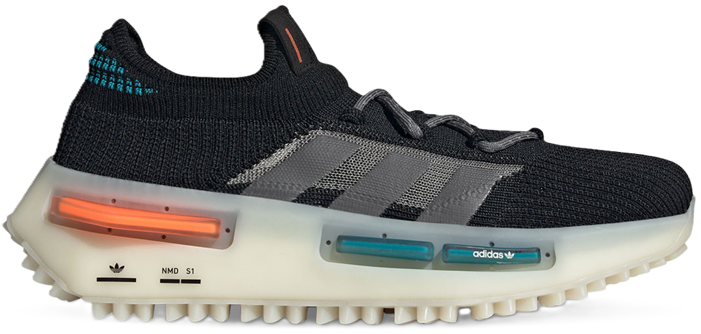 Giày Adidas NMD_S1 ‘Black Teal Orange’ FZ5706