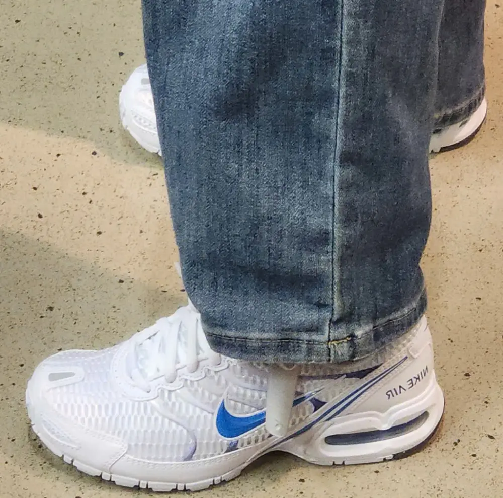 Giày Nike Air Max “Torch 4” ‘White And Blue’ 343851-104 - Ảnh 5