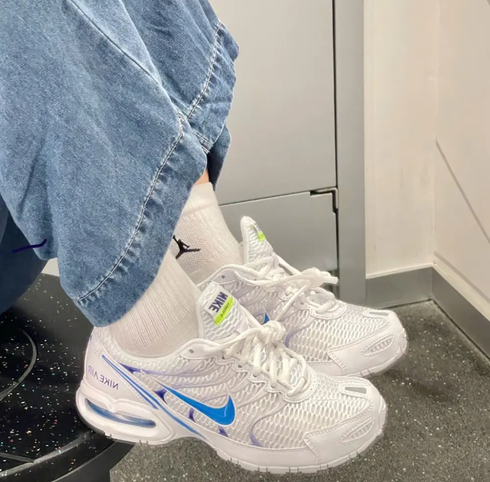 Giày Nike Air Max “Torch 4” ‘White And Blue’ 343851-104 - Ảnh 4