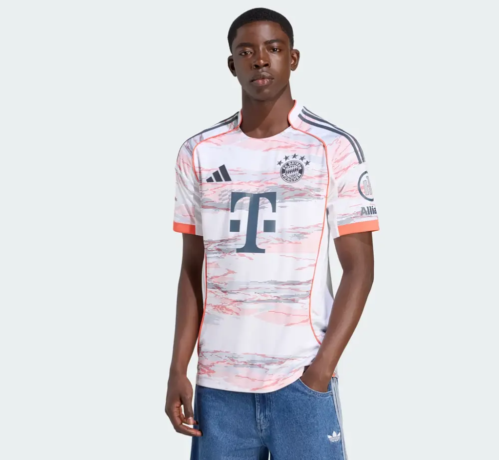 Áo Adidas FC Bayern 25/26 Away Jersey ‘White’ JJ2143 - Ảnh 3