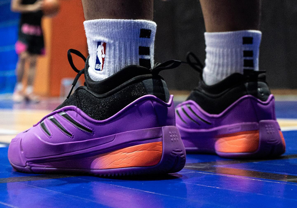 Alternative view of Giày Adidas Dame 9 ‘Purple Burst’ IE3626