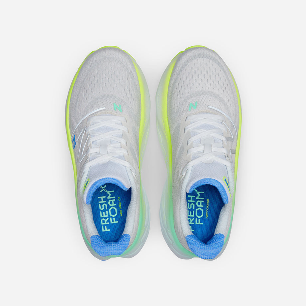 Giày New Balance Fresh Foam X More v4 ‘White Cobalt’ WMORWT4 - Ảnh 3