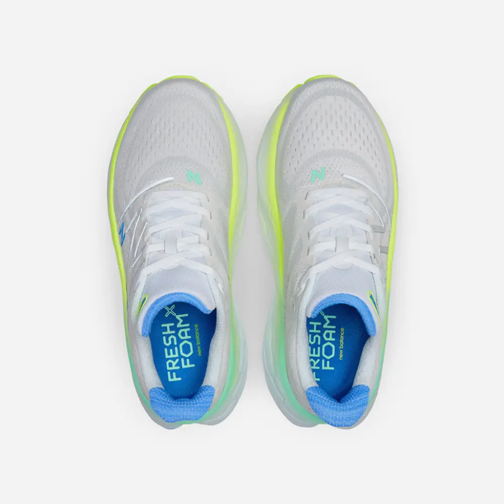 Giày New Balance Fresh Foam X More v4 ‘White Cobalt’ WMORWT4 - Ảnh 3