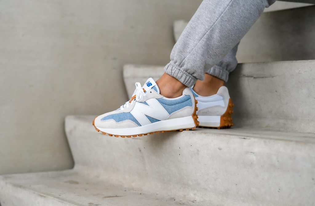 Giày New Balance Levi’s x Wmns 327 ‘Light Wash Denim’ WS327LVA - Ảnh 3