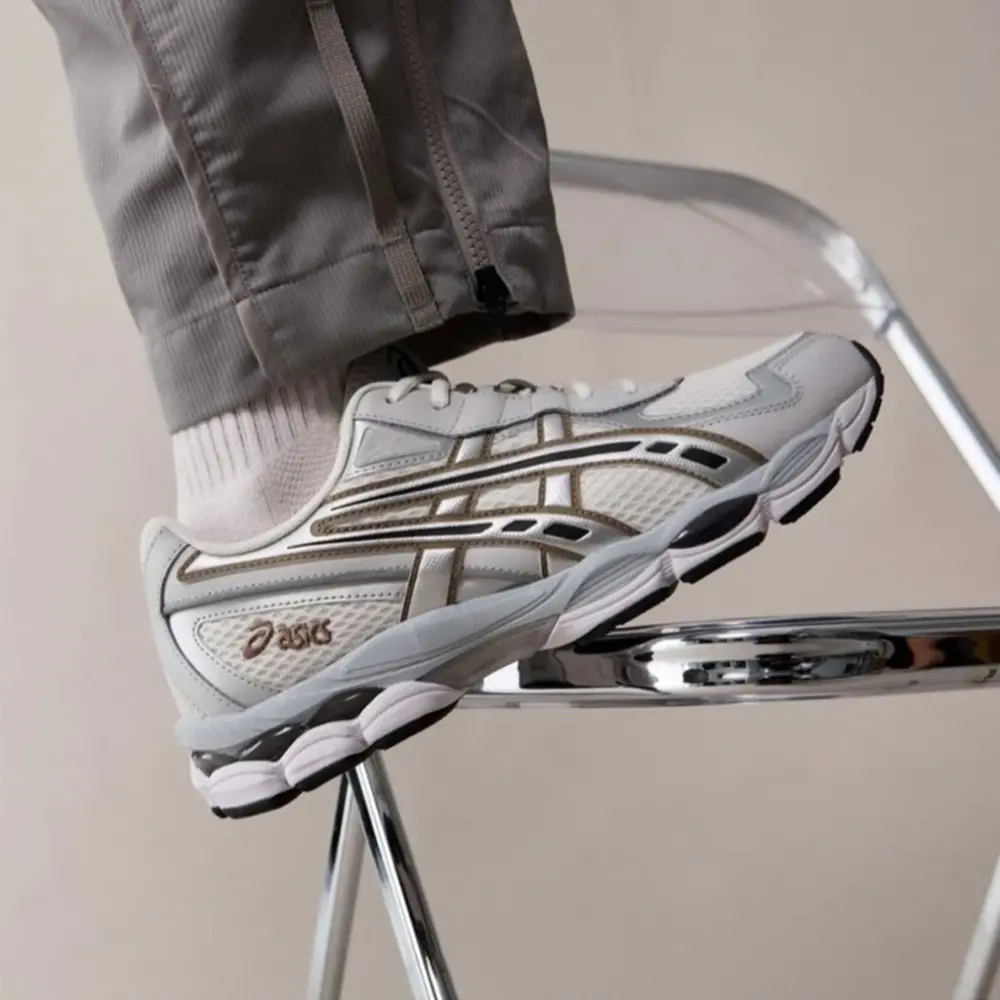 Giày Asics Gel NYC 2055 ‘Cream Pure Silver’ 1203A542-100 - Ảnh 3