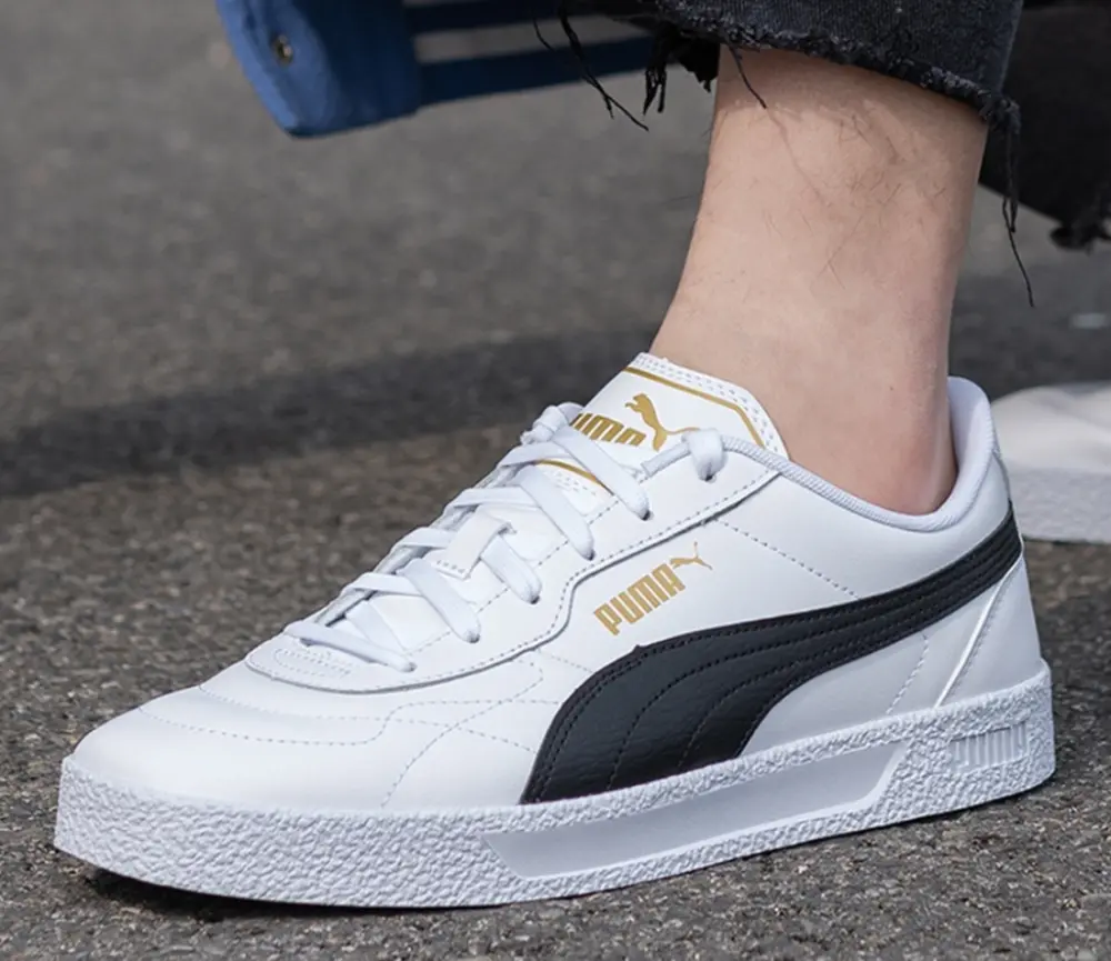 Giày Puma Club Zone ‘White Black’ 383919-04 - Ảnh 6